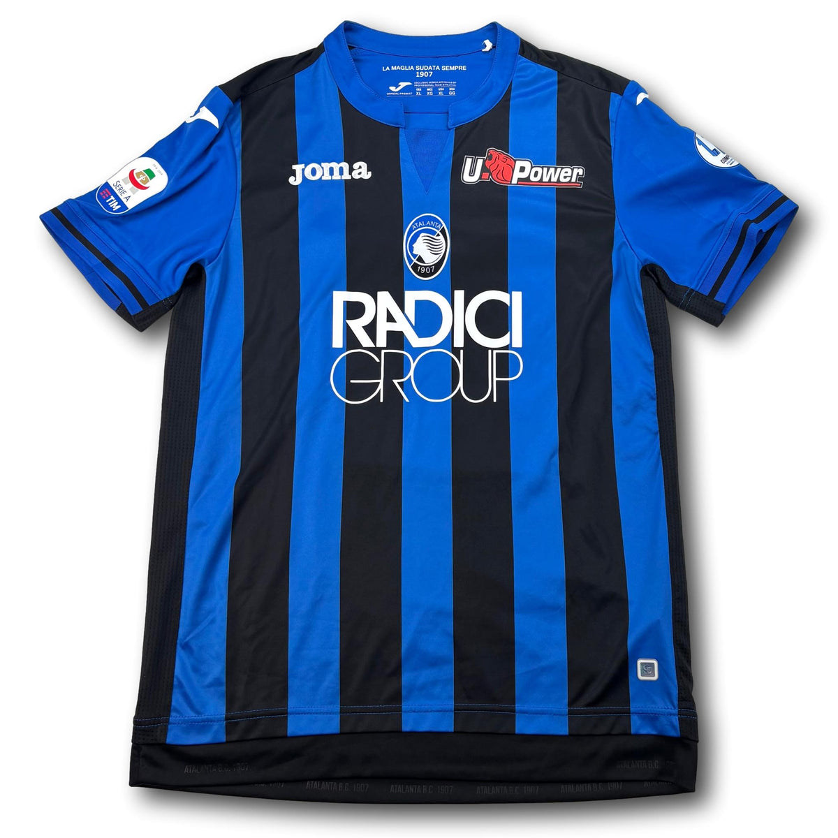 Atalanta Bergamo - 2018-19 - Match-prepared - Home - XL - Joma - Mancini #23