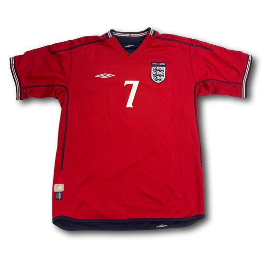 England - 2002-04 - Home - L - Umbro - Beckham #7