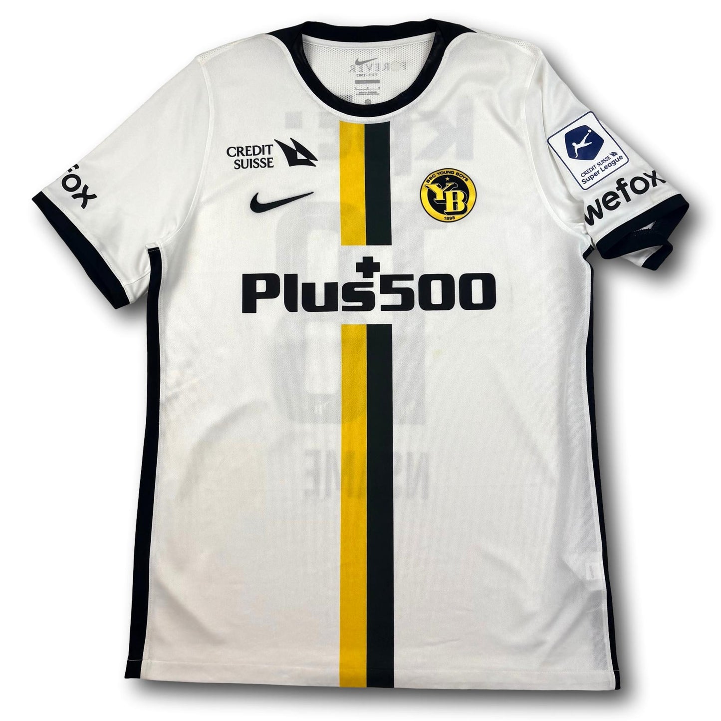 BSC Young Boys - 2022-23 - Match Prepared - Away - L - Nike - Nsame #18