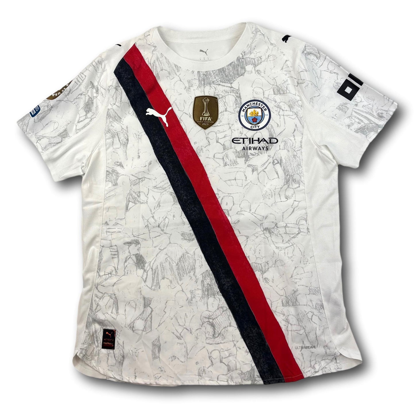 Manchester City - 2025 - Match Prepared - Home - XL - Puma x KidSuper - Akanji #25