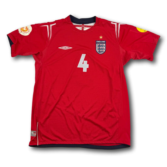 England - 2004 - Auswärts - M - Umbro - Gerrard #4