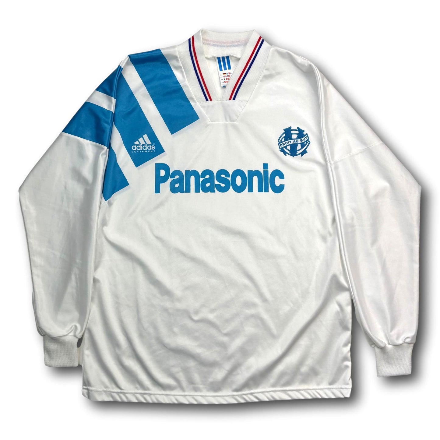 Olympique de Marseille - 1991-92 - Domicile - L - adidas
