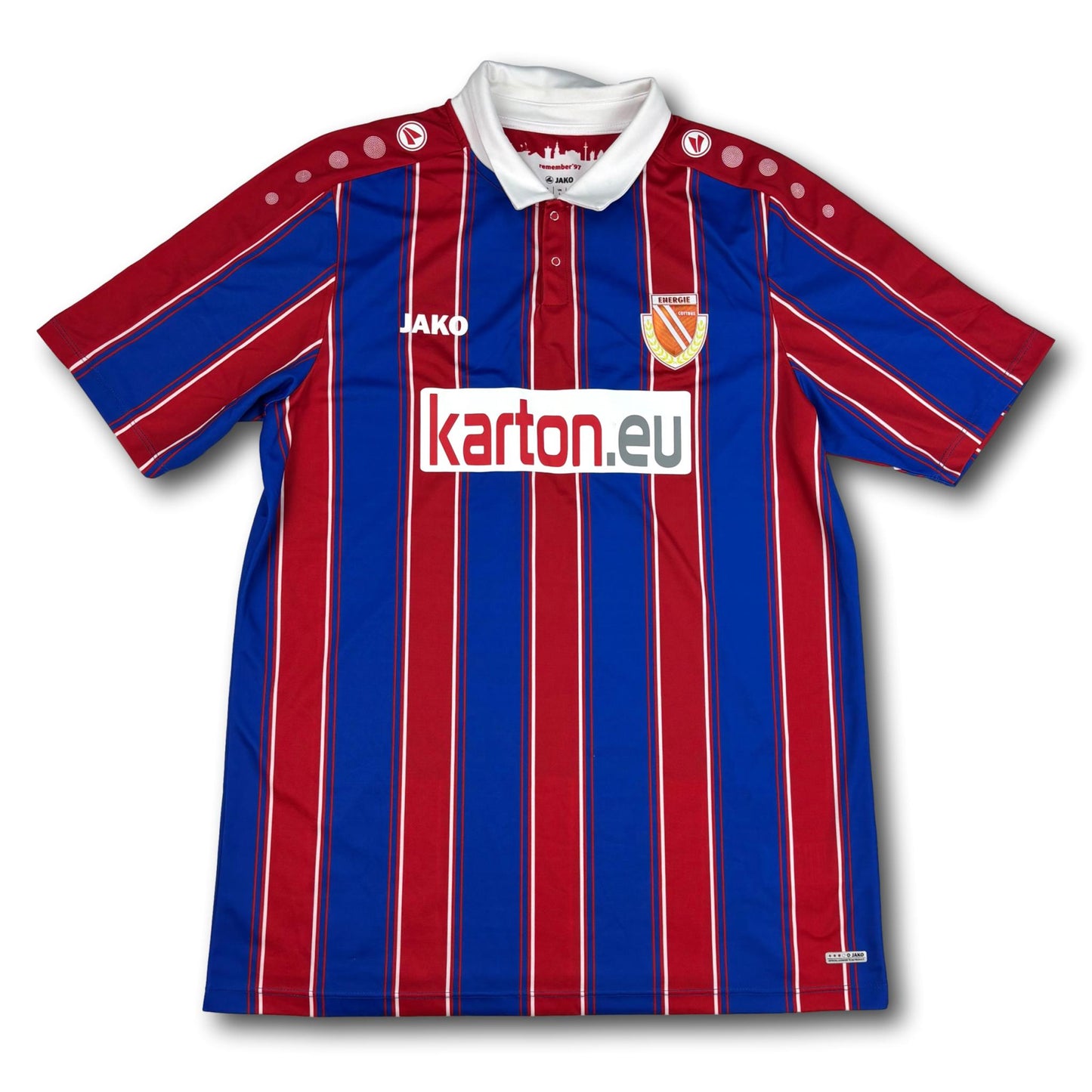 Energie Cottbus - 2017-18 - Accueil - XL - Jako - Mamba #11