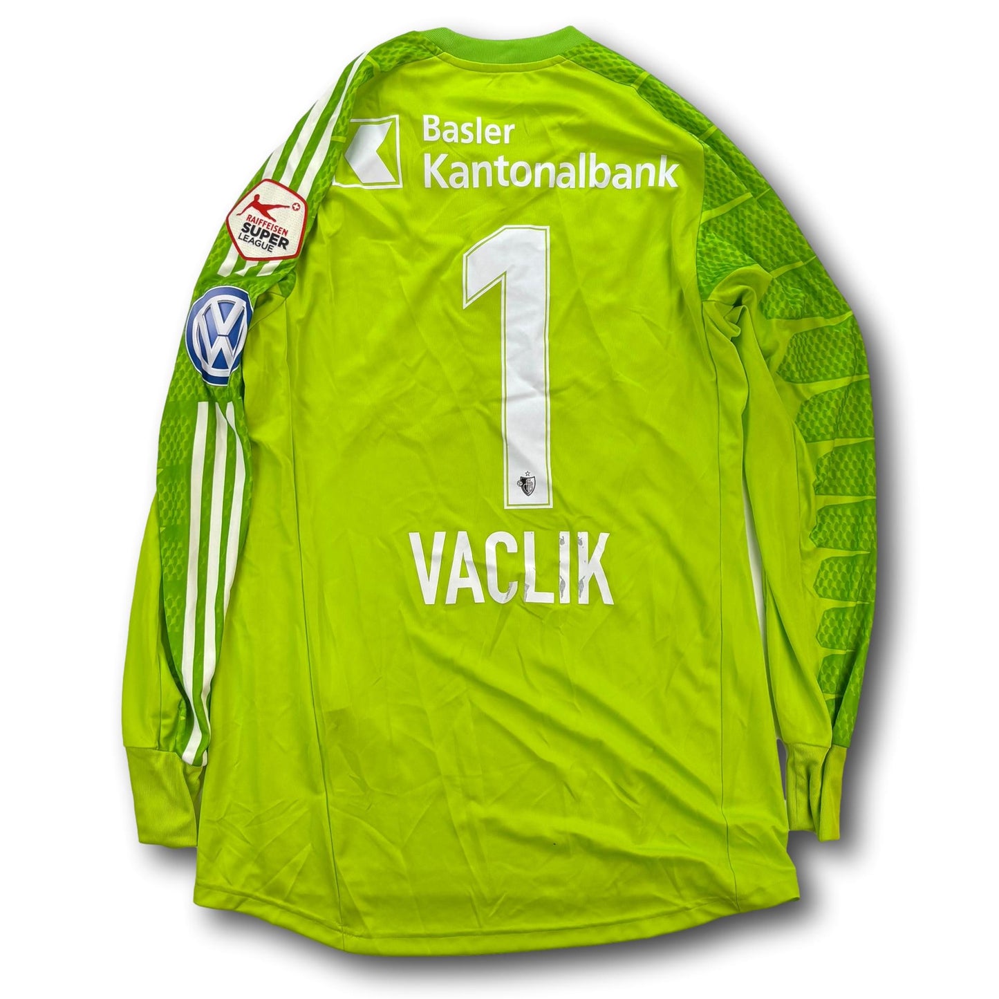 FC Basel - 2014-15 - Matchworn - Torhüter - L/XL - adidas - Vaclik #1