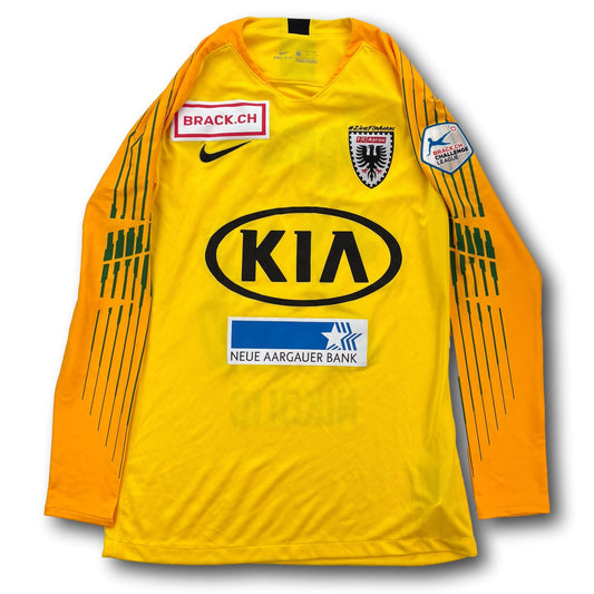FC Aarau - 2019-20 - Matchworn - Torhüter - M - Nike - Nikolic #23