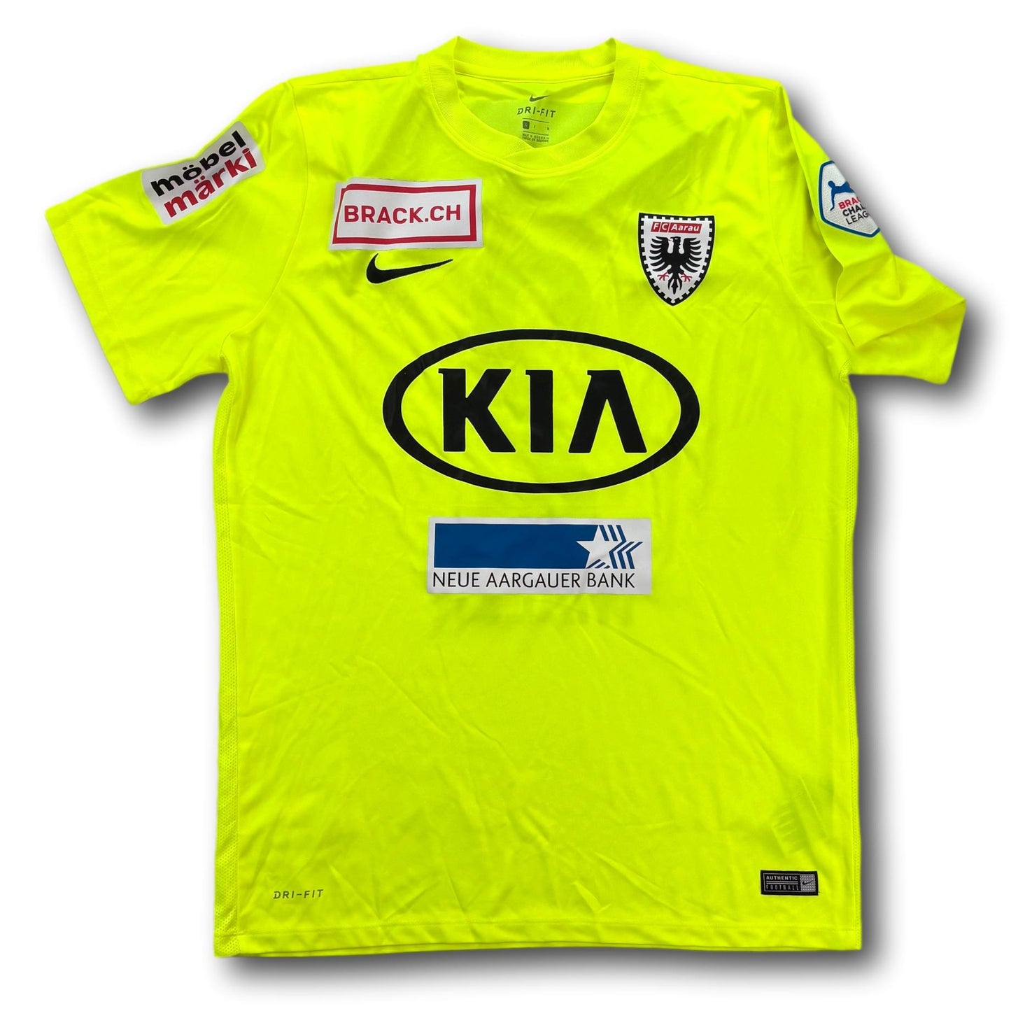 FC Aarau - 2018-19 - Matchworn - Auswärts - L - Nike - Thaler #2