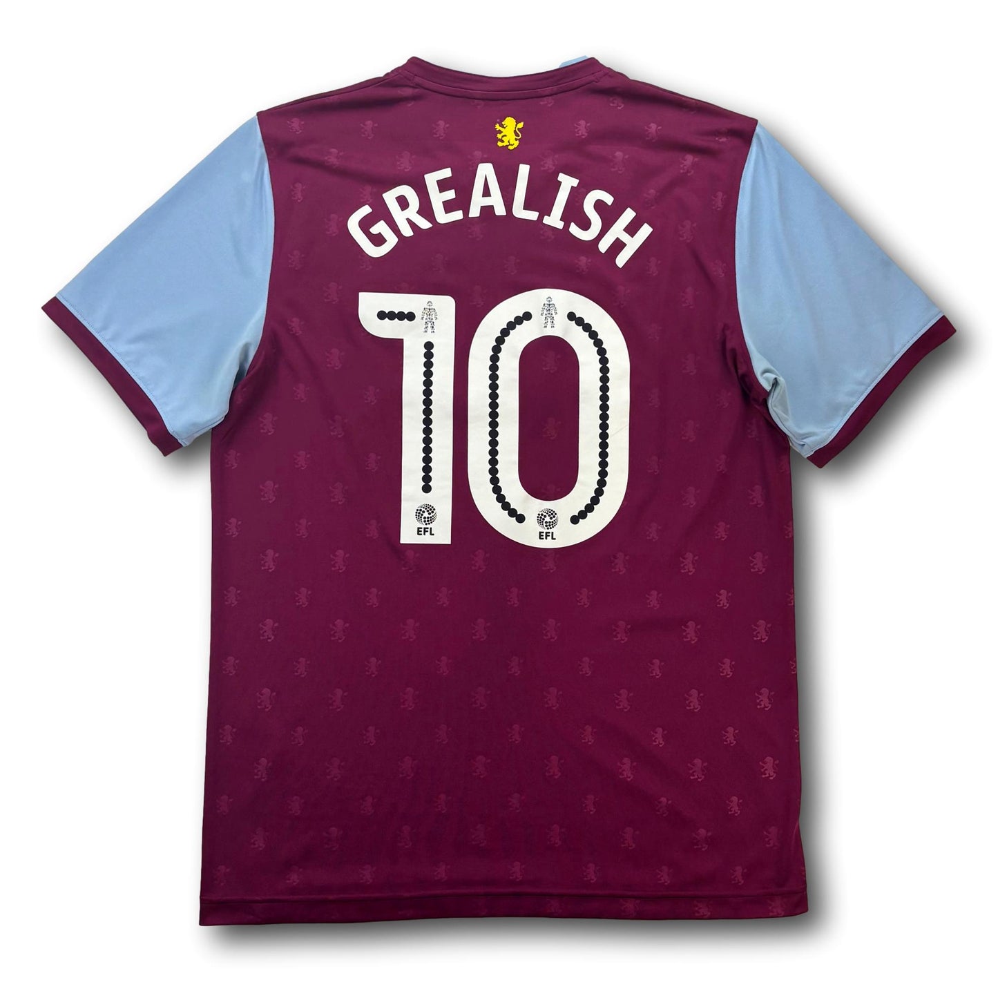 Aston Villa - 2017-18 - Heim - L - Hudora - Grealish #10
