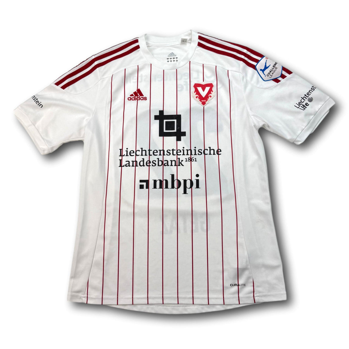 FC Vaduz - 2012-13 - Match-worn - Home - M - adidas - Gétaz #22