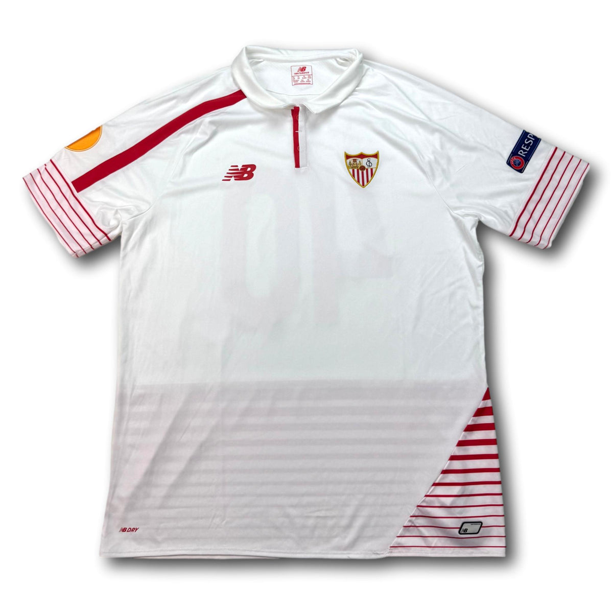 Sevilla FC - 2015-16 - Match Prepared - Home - XL - New Balance - Fazio #40