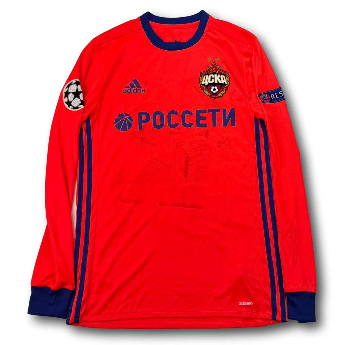 ZSKA Moskau - 2017-18 - Matchworn - Drittes - M - adidas - Shchennikov #42