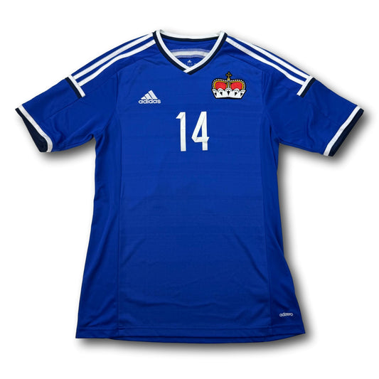 Liechtenstein - 2014 - Match-worn - Home - M - adidas - Oehri #14