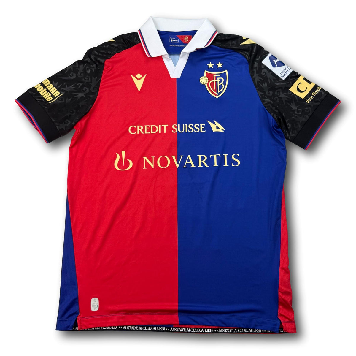 FC Basel - 2023-24 - Match-worn - Home - L - Macron - Comas #4