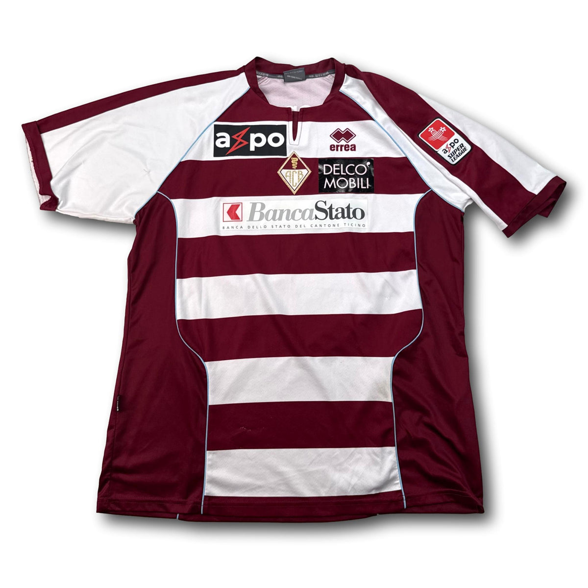AC Bellinzona - 2009-10 - Match-worn - Home - XL - Errea - Lima #26