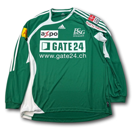 FC Saint-Gall - 2007-08 - Porté en match - Domicile - XL - adidas - Gelabert #8