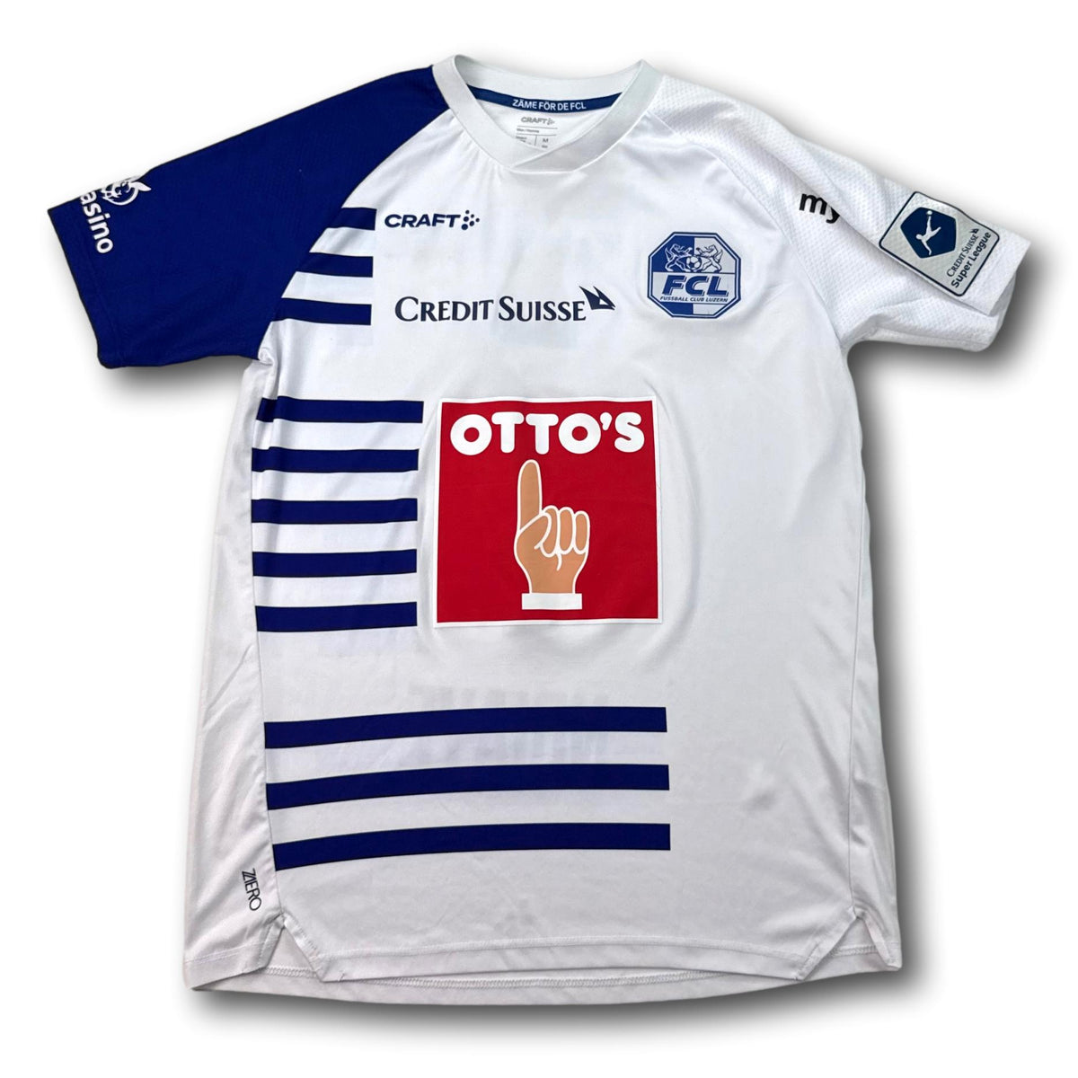 FC Luzern - 2021-22 - Matchworn - Auswärts - M - Craft - Ndiaye #7