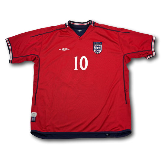 England - 2002-04 - Away - XL - Umbro - Owen #10