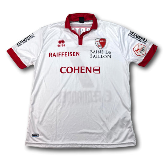 FC Sion - 2015-16 - Match-worn - Away - L - Errea - E. Fernandes #7