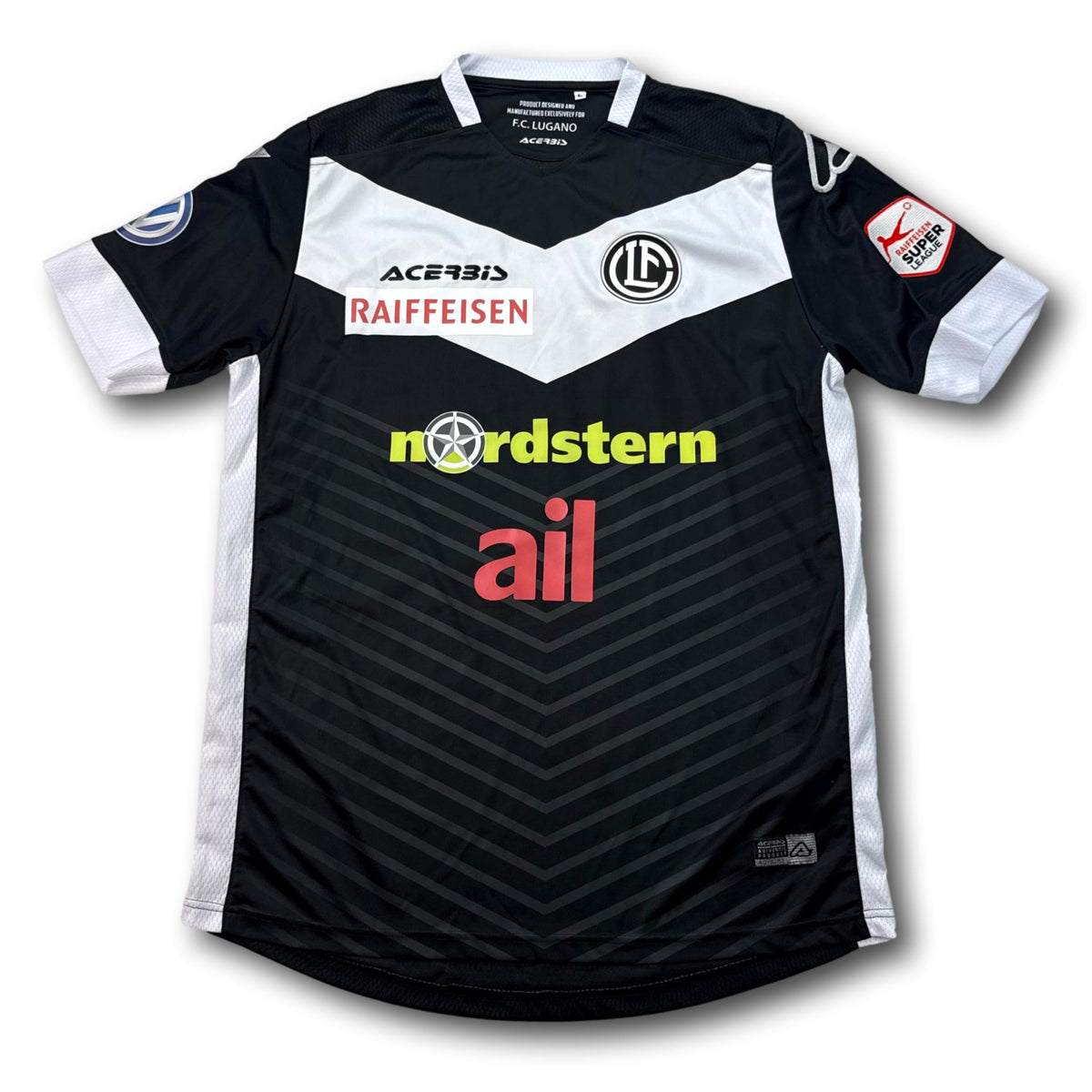 FC Lugano - 2018-19 - Match-worn - Home - L - Acerbis - Sadiku #32
