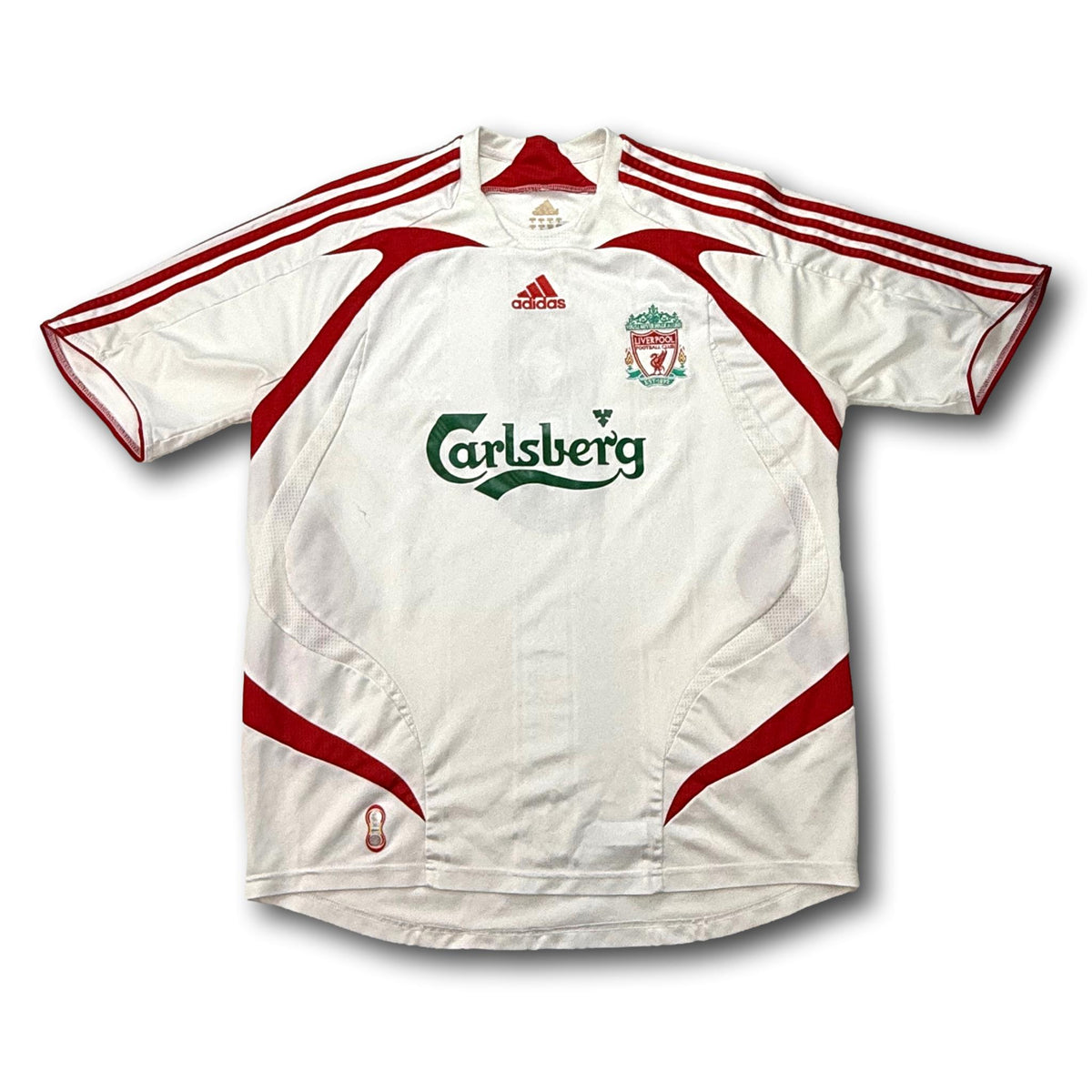 Liverpool FC - 2007-08 - Away - L - adidas - Gerrard #8