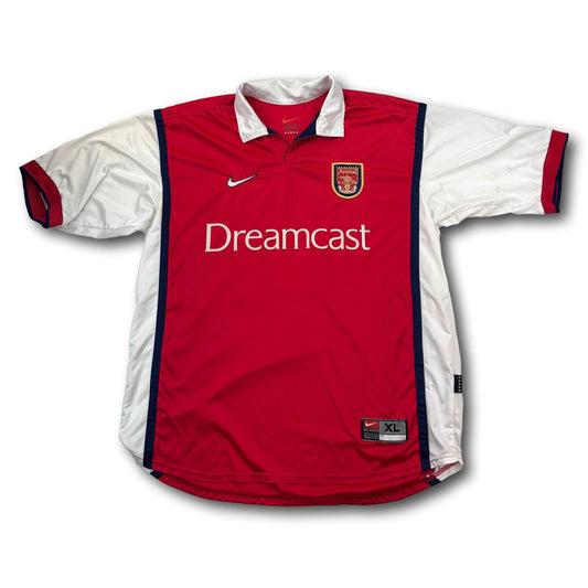 Arsenal FC - 1999-2000 - Home - XL - Nike - Lauren #12 - signed