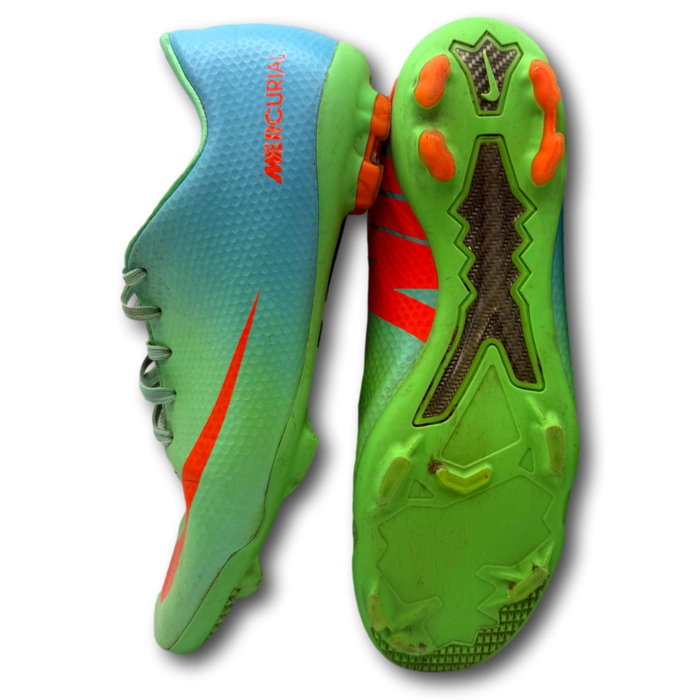 NIKE MERCURIAL VELOCE FG GREEN/BLUE - Size 38