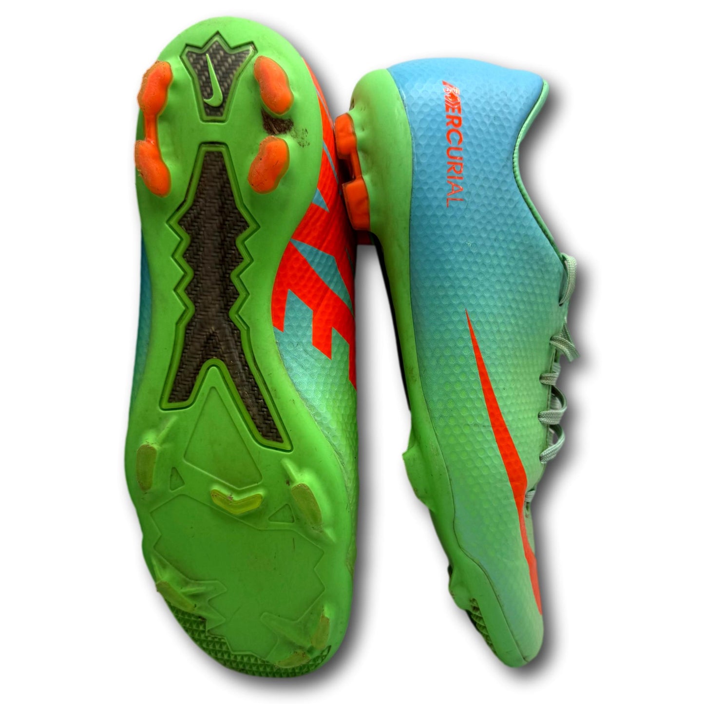NIKE MERCURIAL VELOCE FG GREEN/BLUE - Size 38