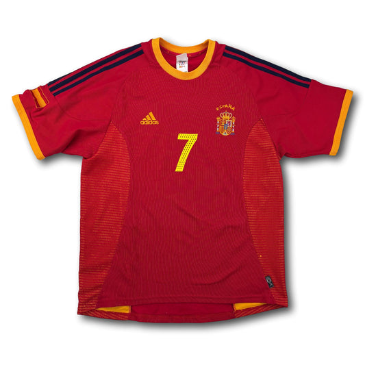 Spain - 2002-04 - Home - L - adidas - Raul #7