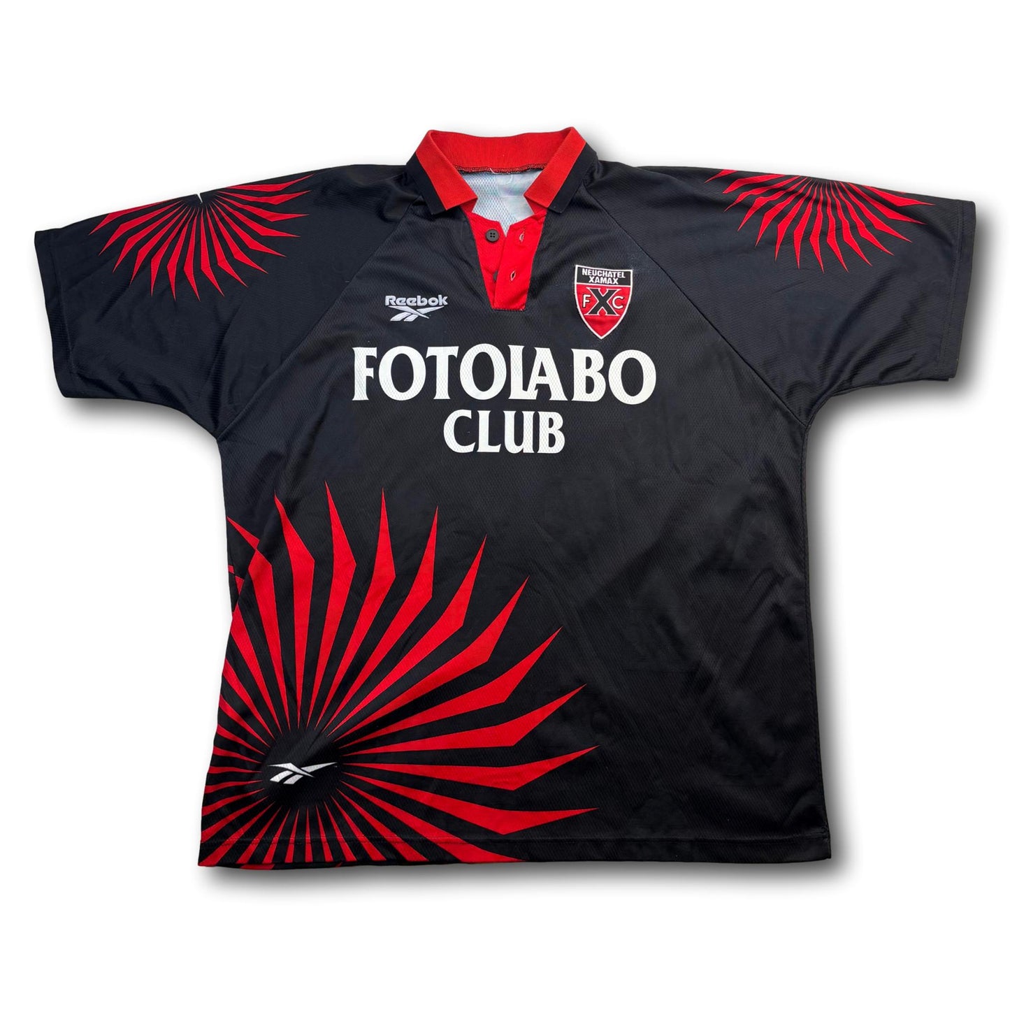 Neuchâtel Xamax - 1995-96 - Domicile - XL - Reebok - Friedli #22