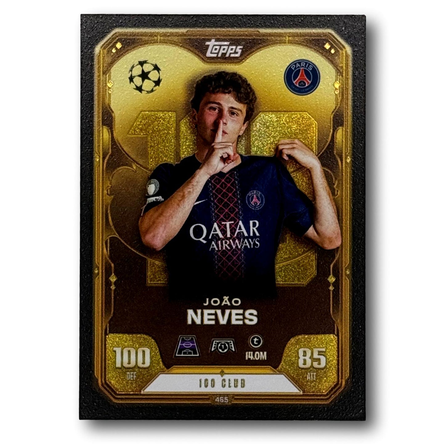 Topps Match Attax 2025/26 - Club des 100 - Joao Neves