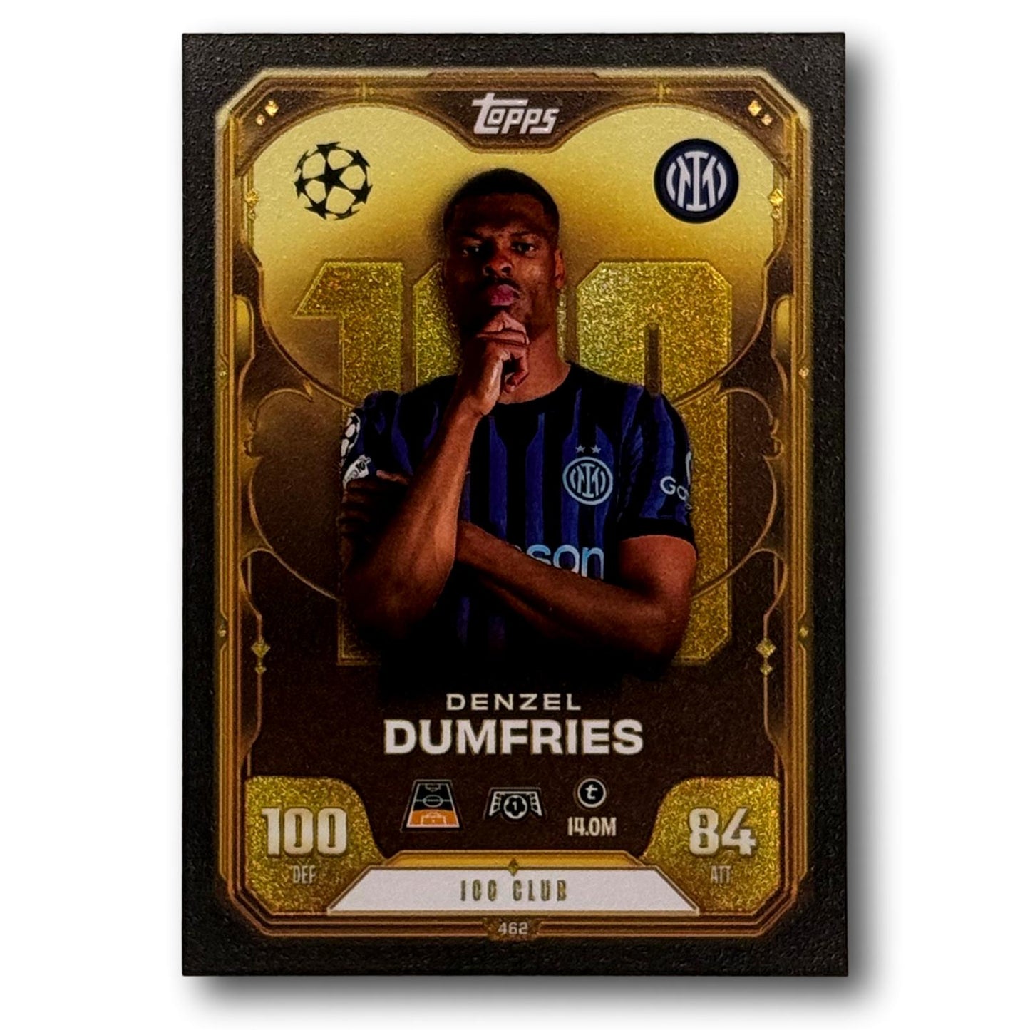 Topps Match Attax 2025/26 - Club des 100 - Denzel Dumfries