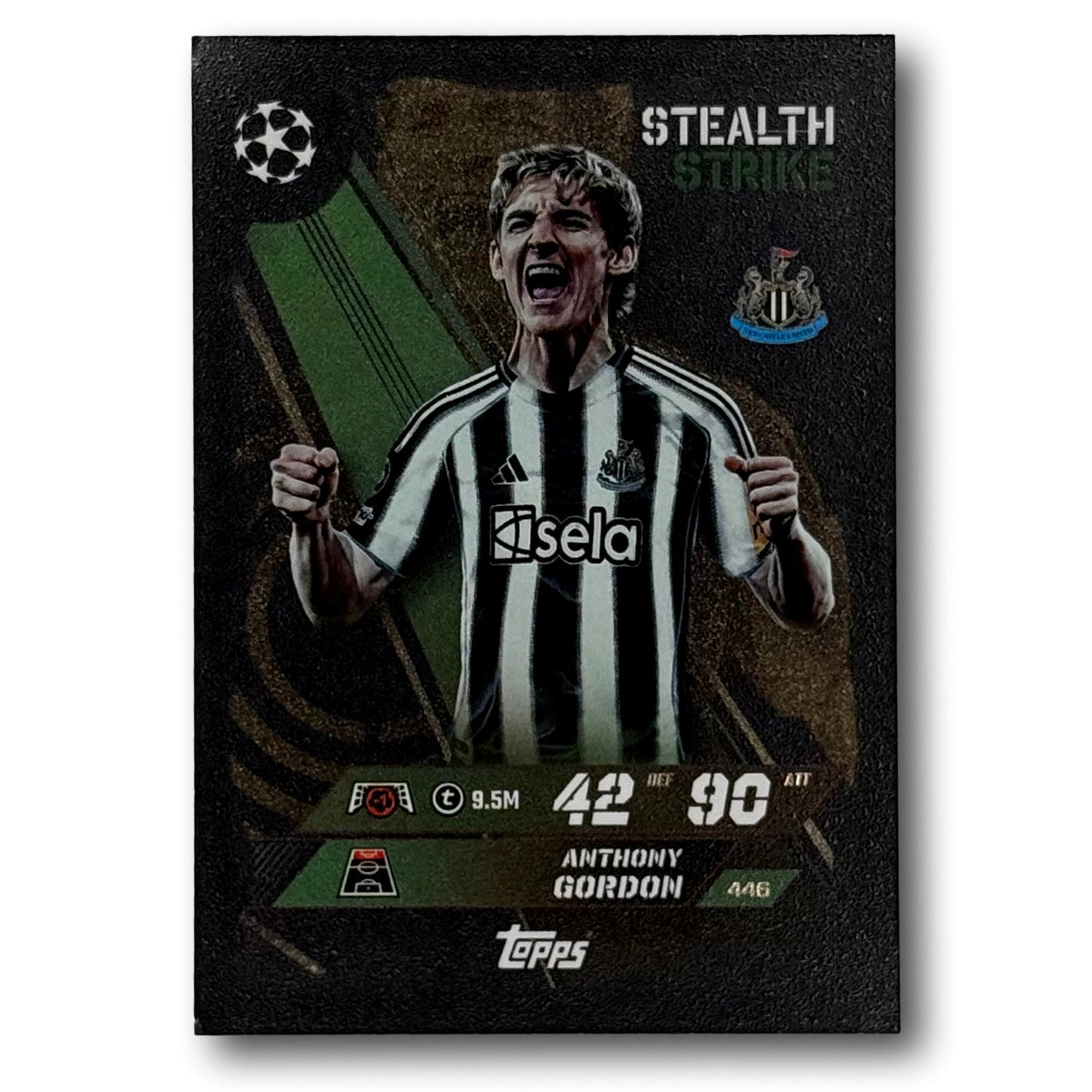 Topps Match Attax 2025/26 - Stealth Strike - Anthony Gordon