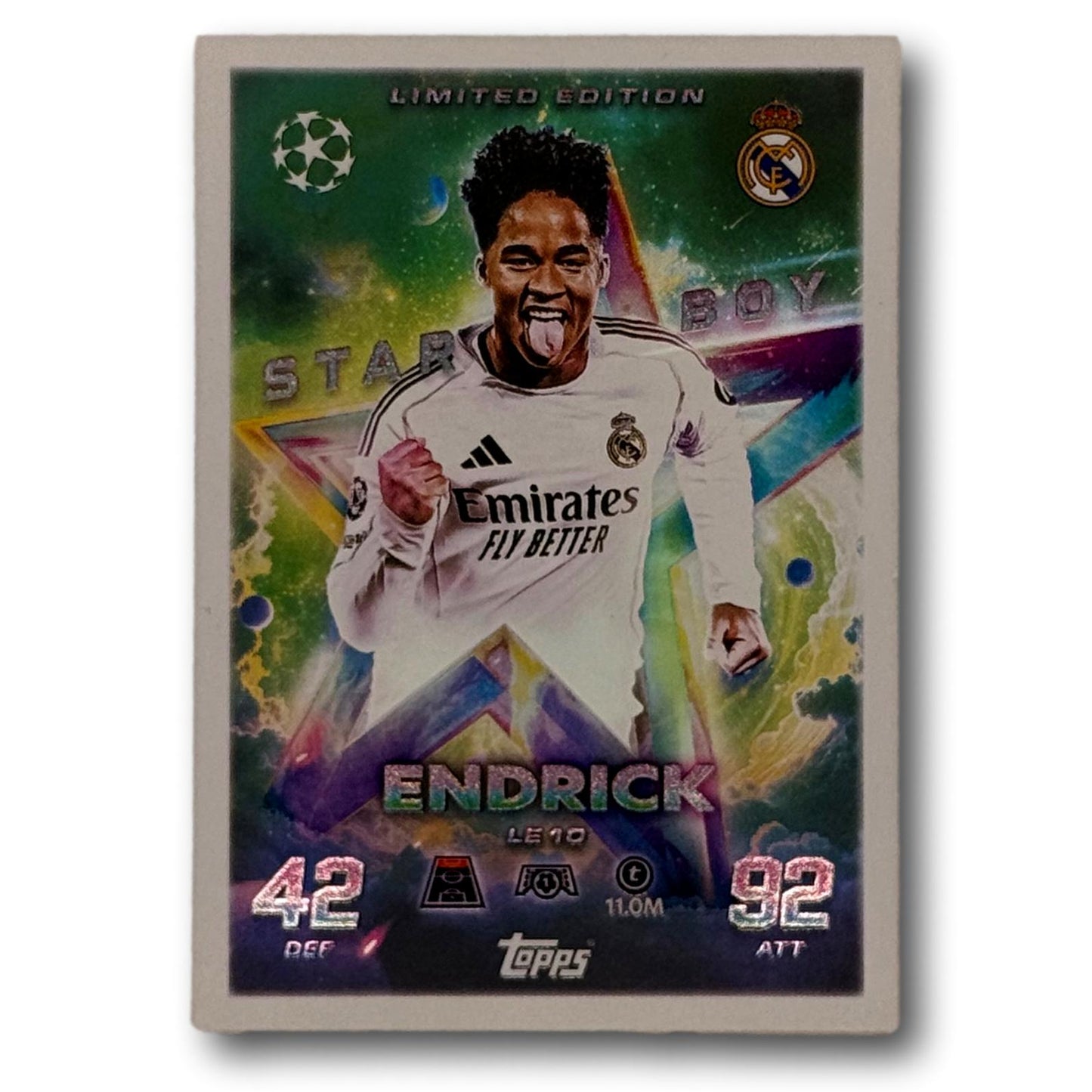 Topps Match Attax 2025/26 - Star Boy Édition Limitée - Endrick