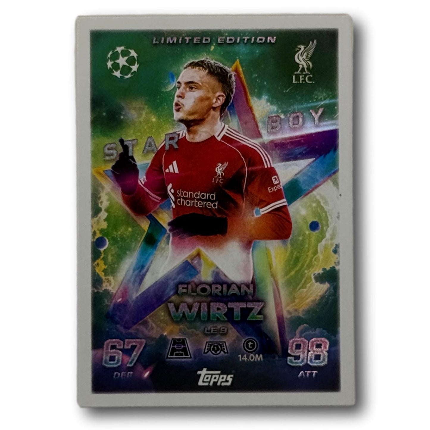 Topps Match Attax 2025/26 - Star Boy Édition Limitée - Florian Wirtz