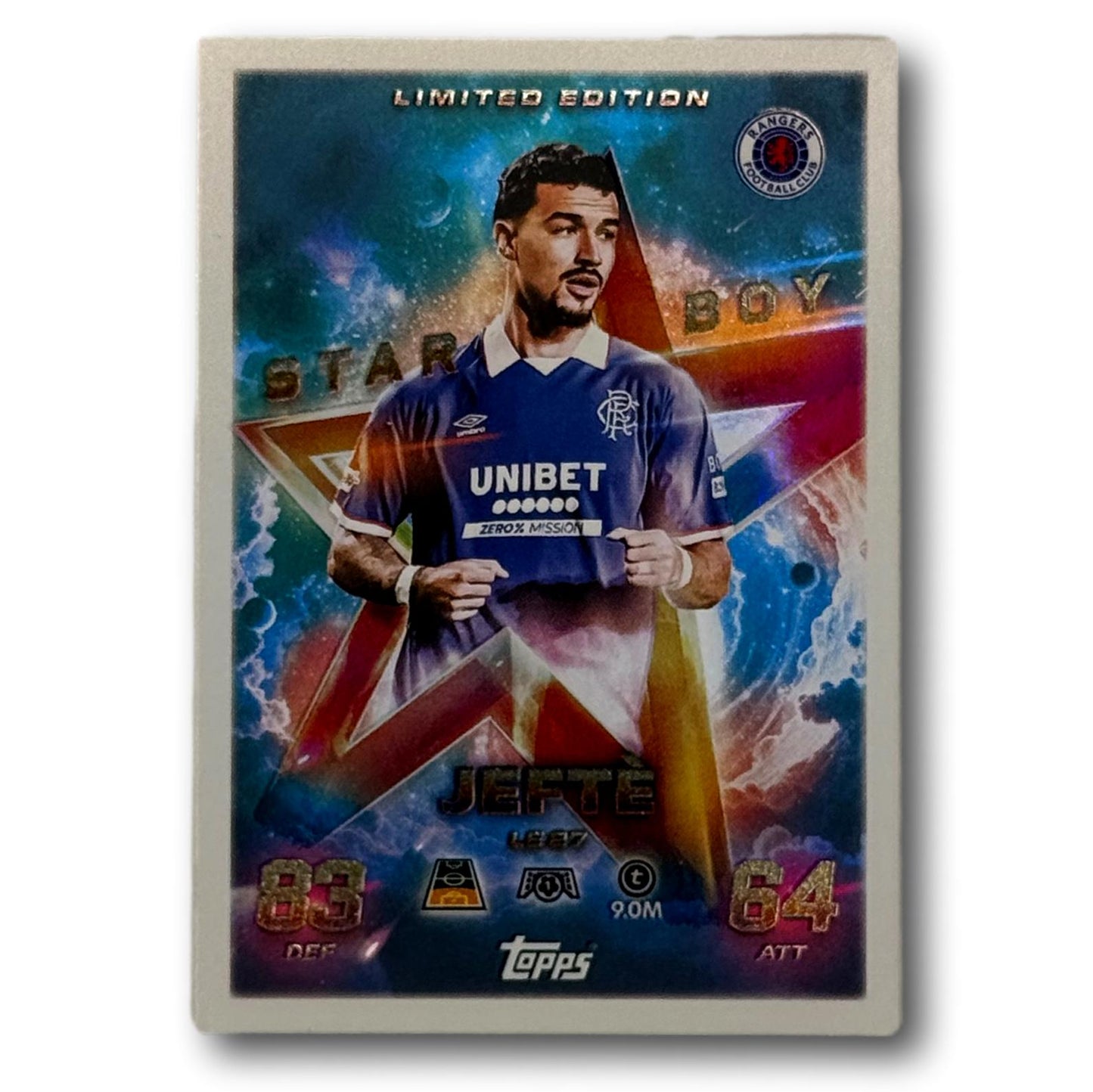Topps Match Attax 2025/26 - Star Boy Limited Edition - Jeftè