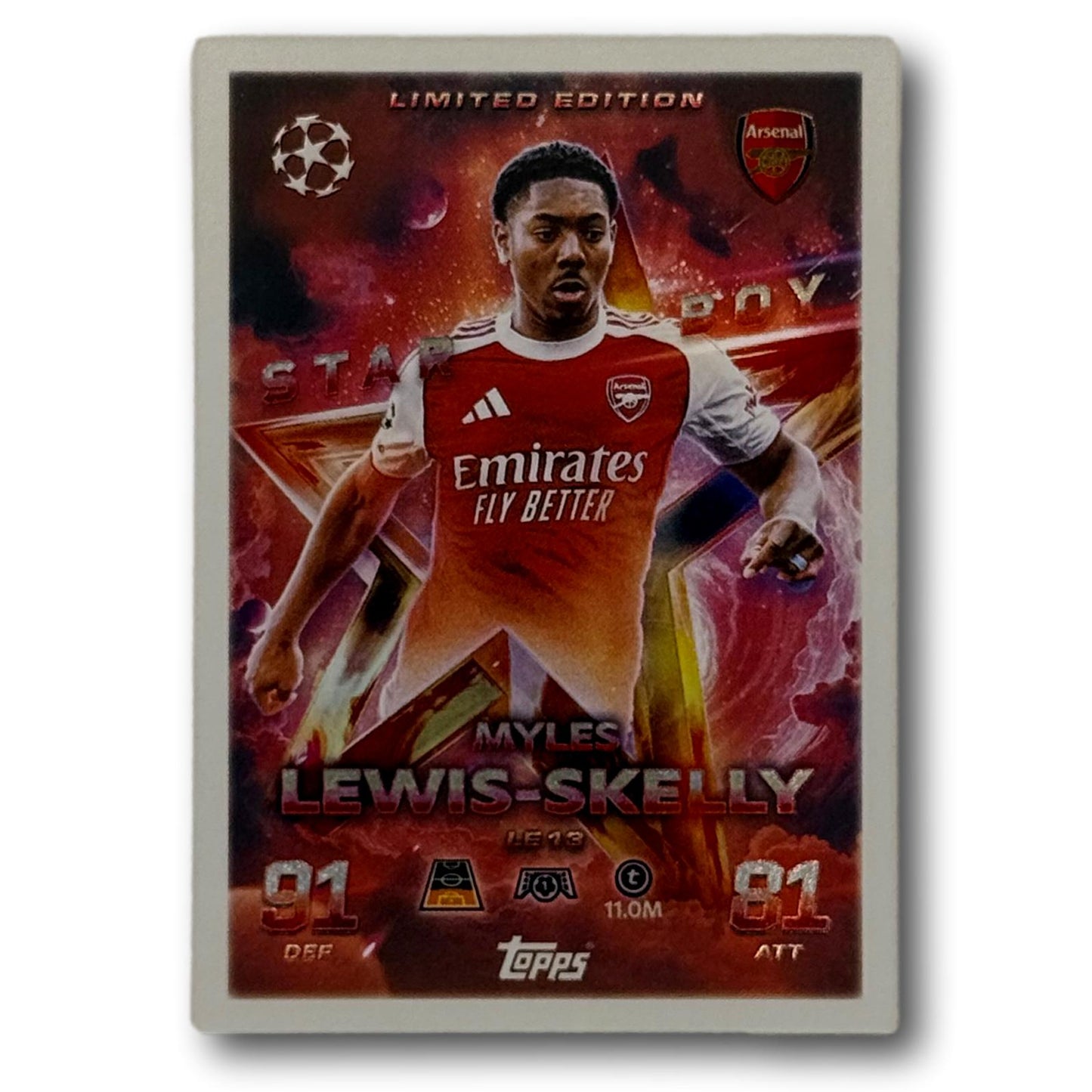 Topps Match Attax 2025/26 - Star Boy Limited Edition - Myles Lewis-Skelly