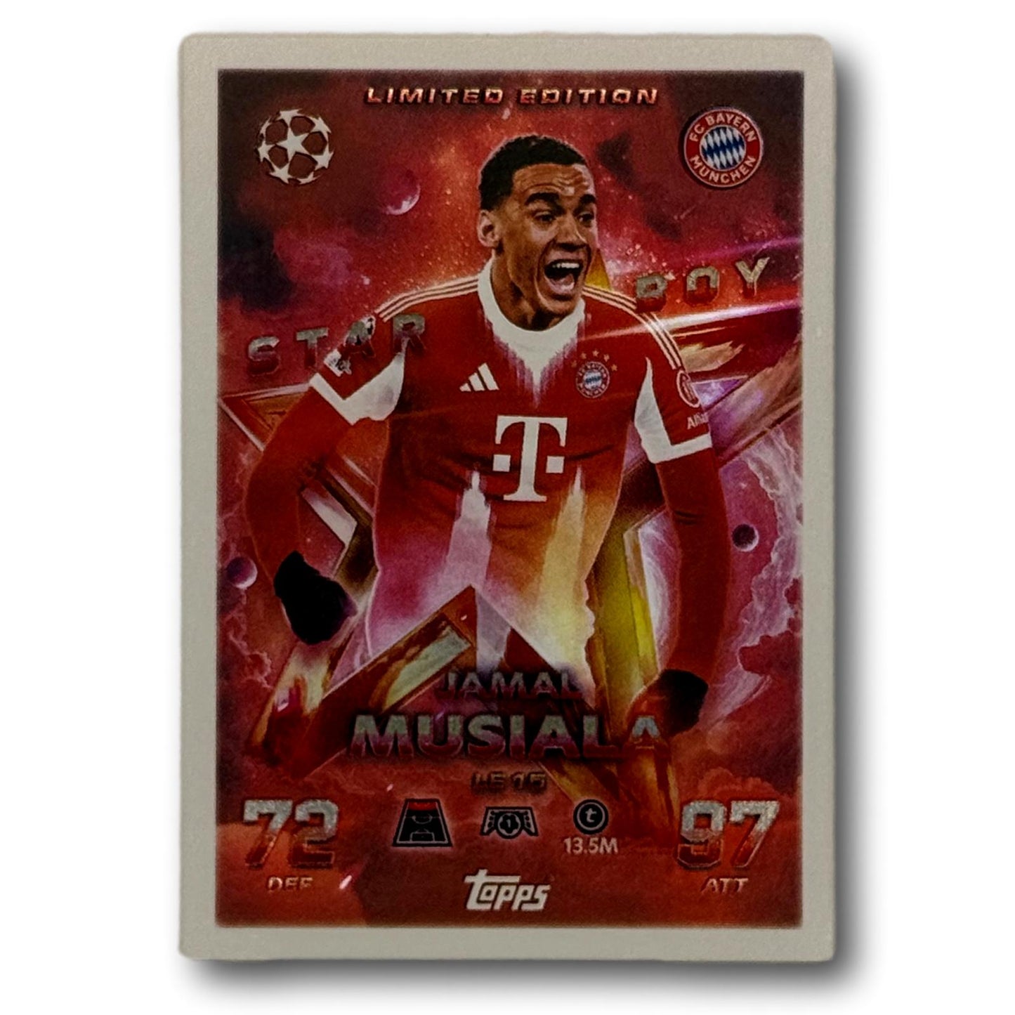 Topps Match Attax 2025/26 - Star Boy Limited Edition - Jamal Musiala