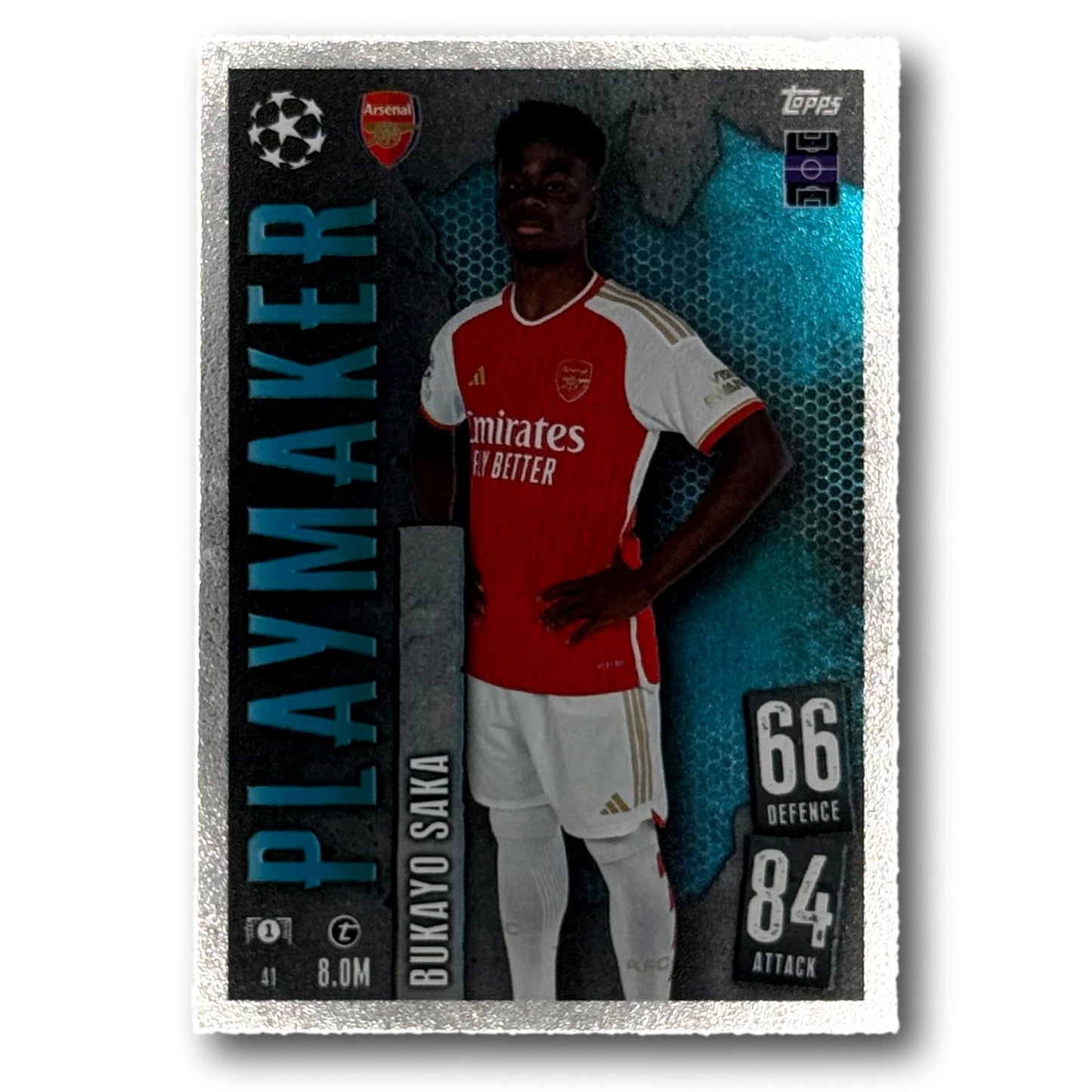 Topps Match Attax 2023/24 - Playmaker - Bukayo Saka