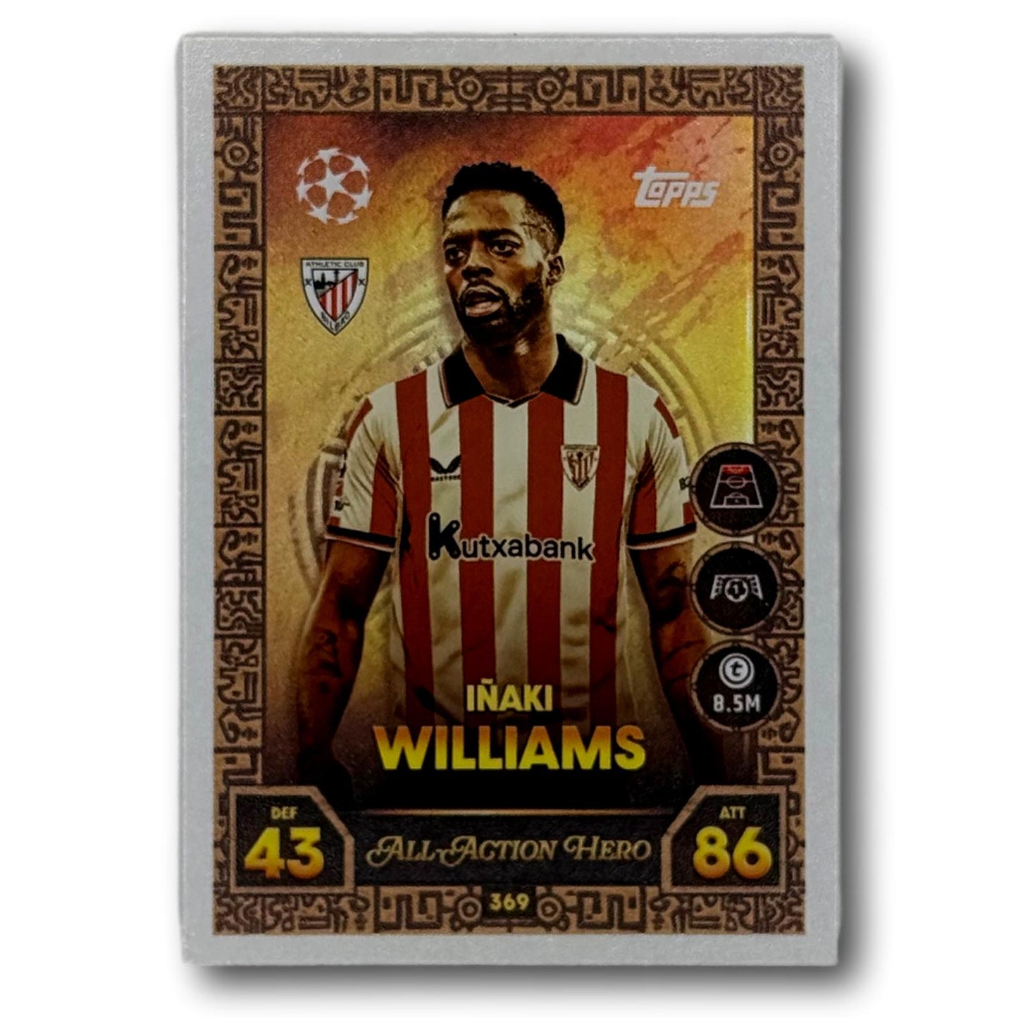 Topps Match Attax 2025/26 - Héros de l'action - Iñaki Williams