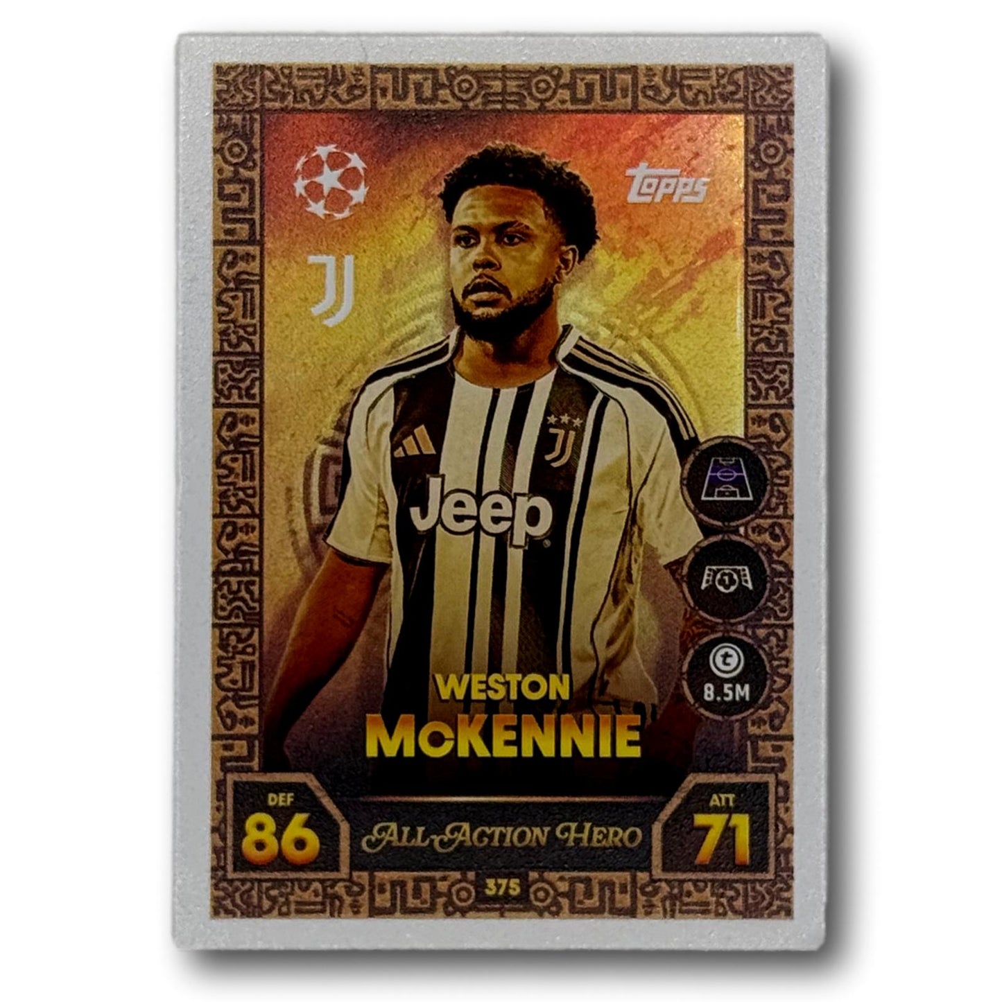 Topps Match Attax 2025/26 - All Action Hero - Weston McKennie