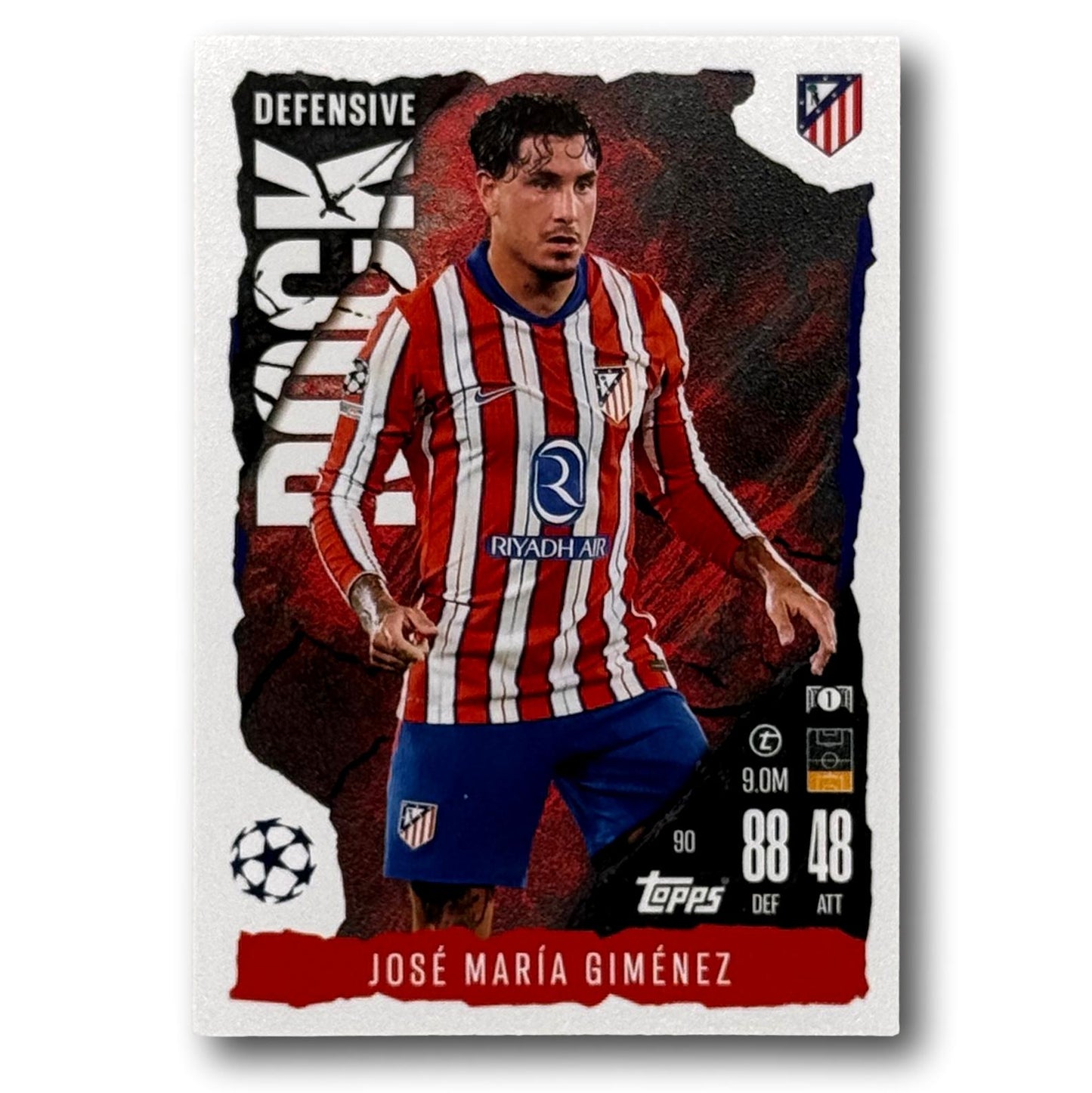 Topps Match Attax 2024/25 - Roche défensive - José María Giménez