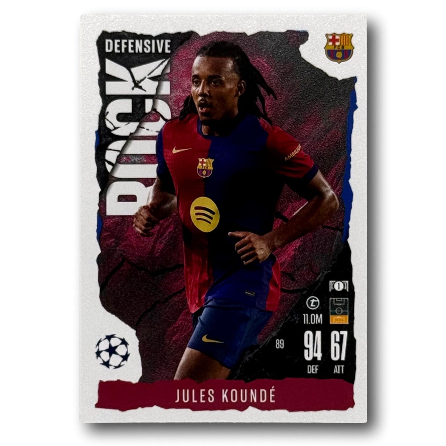 Topps Match Attax 2024/25 - Defensive Rock - Jules Koundé
