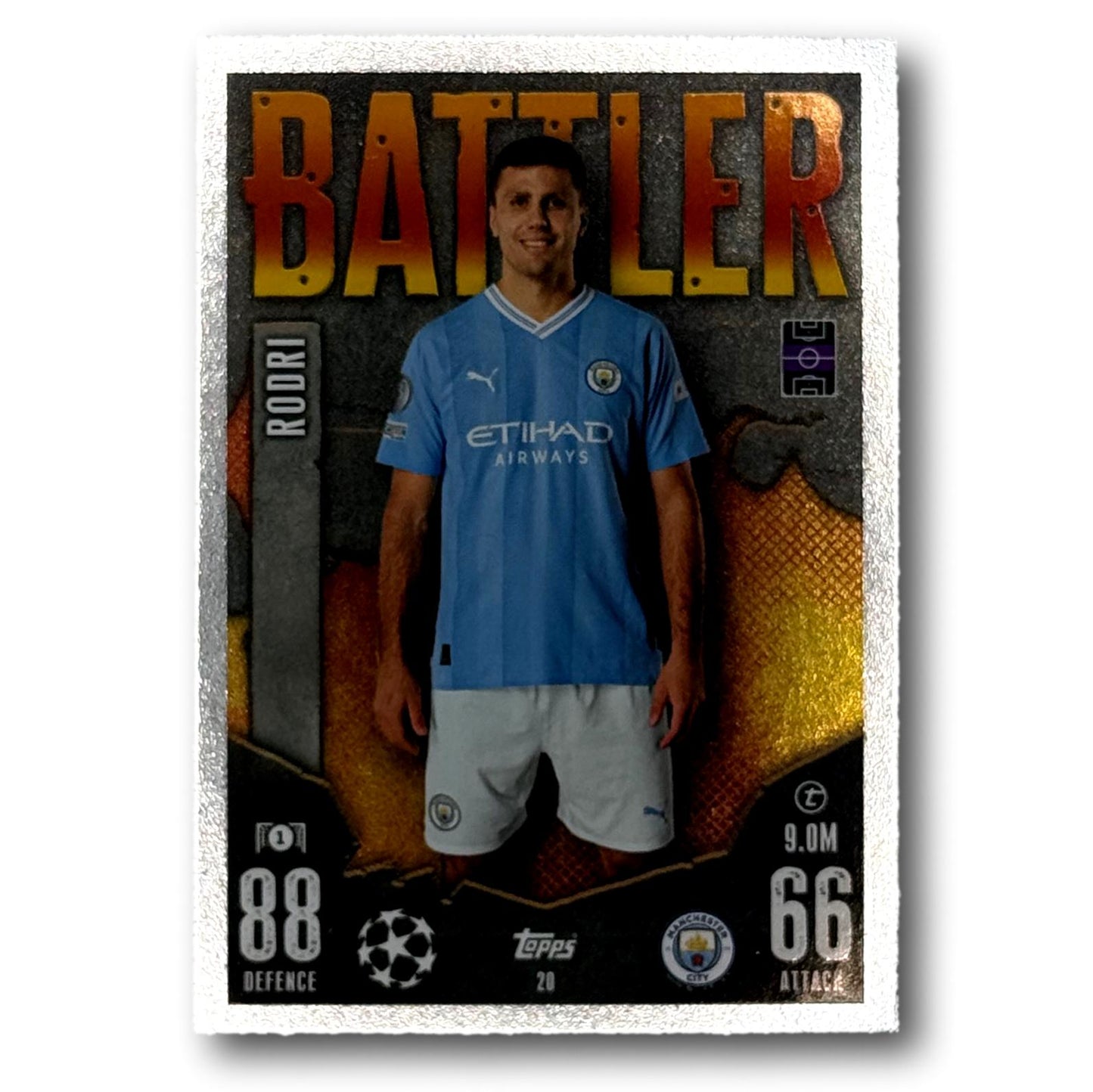Topps Match Attax 2023/24- Battler - Rodri