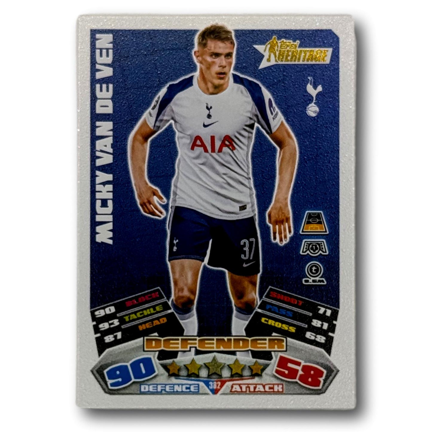 Topps Match Attax 2025/26 - Défenseur - Micky van de Ven
