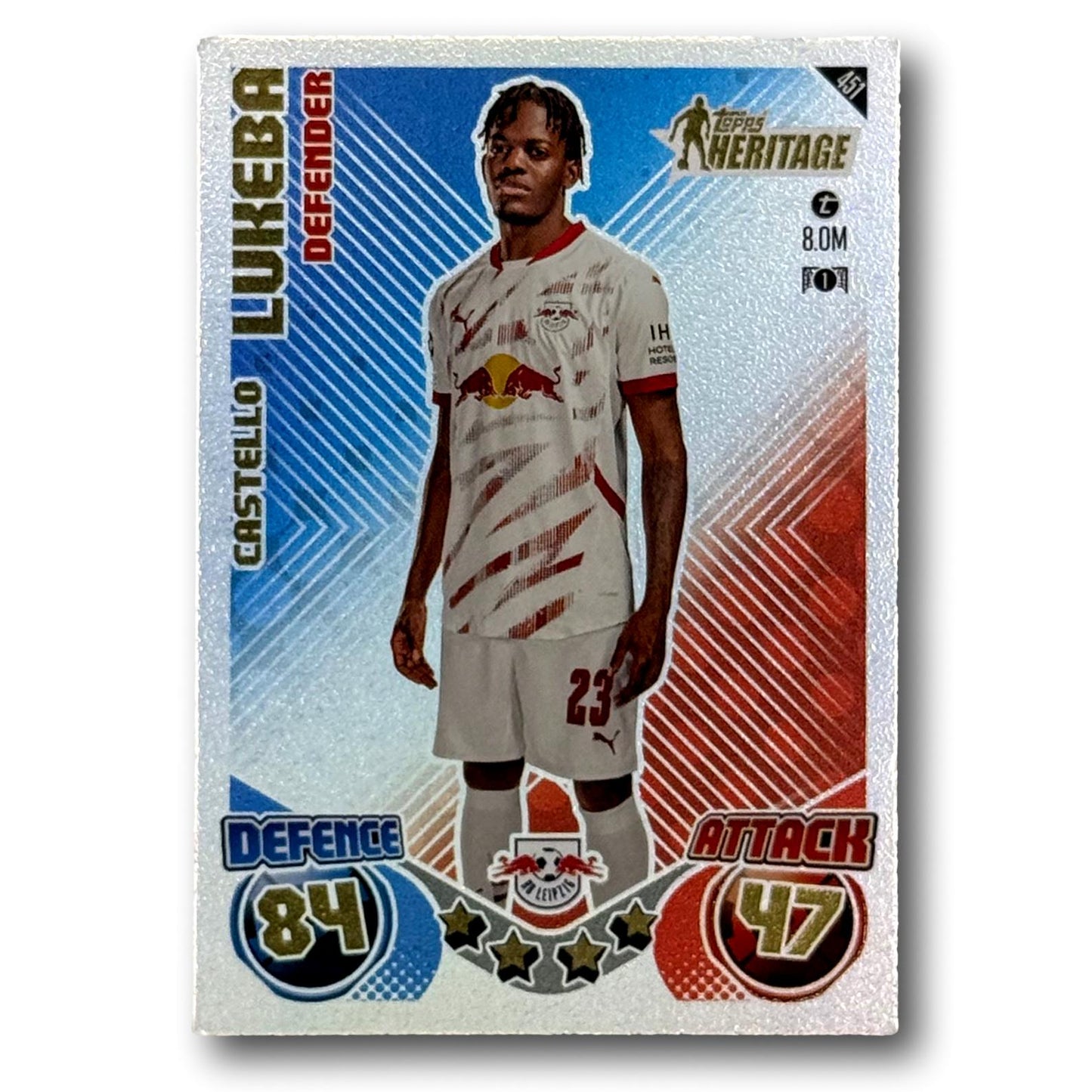 Topps Match Attax 2025/26 - Défenseur - Castello Lukeba