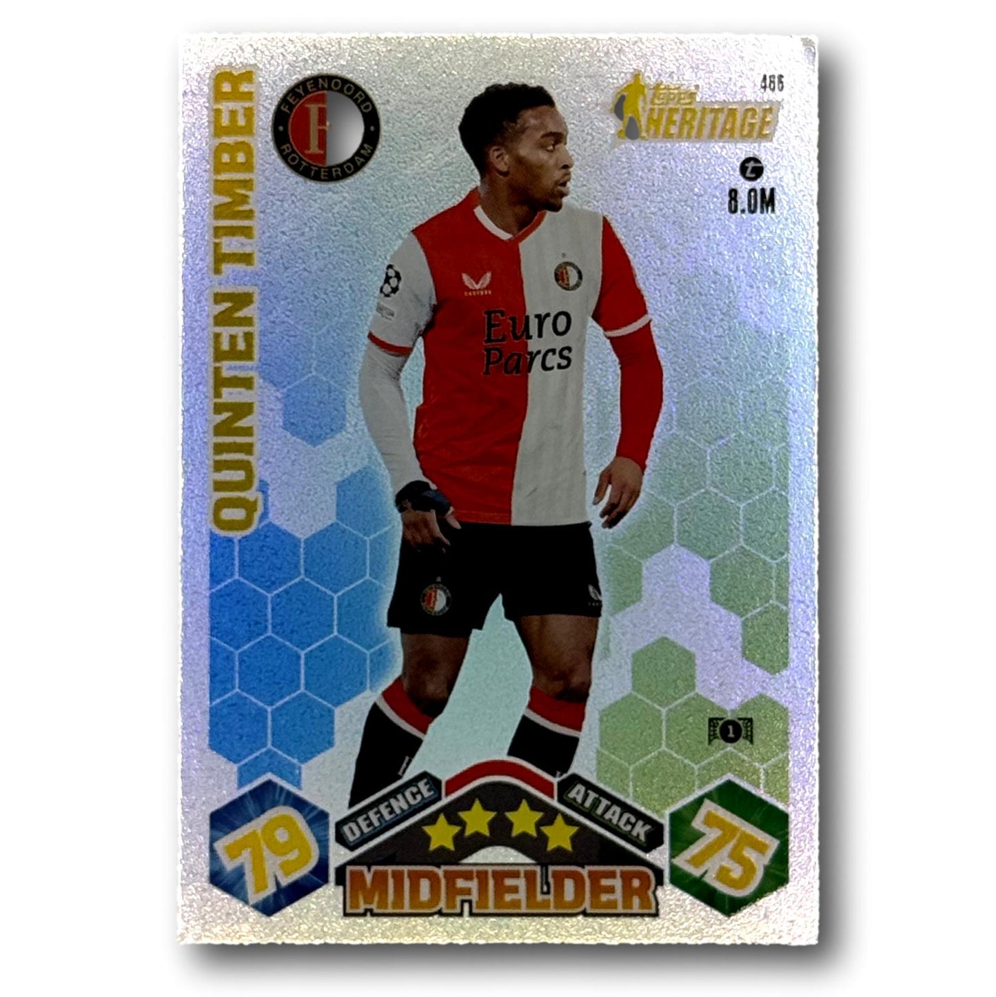 Topps Match Attax 2023/24 - Midfield Shield - Quinten Timber