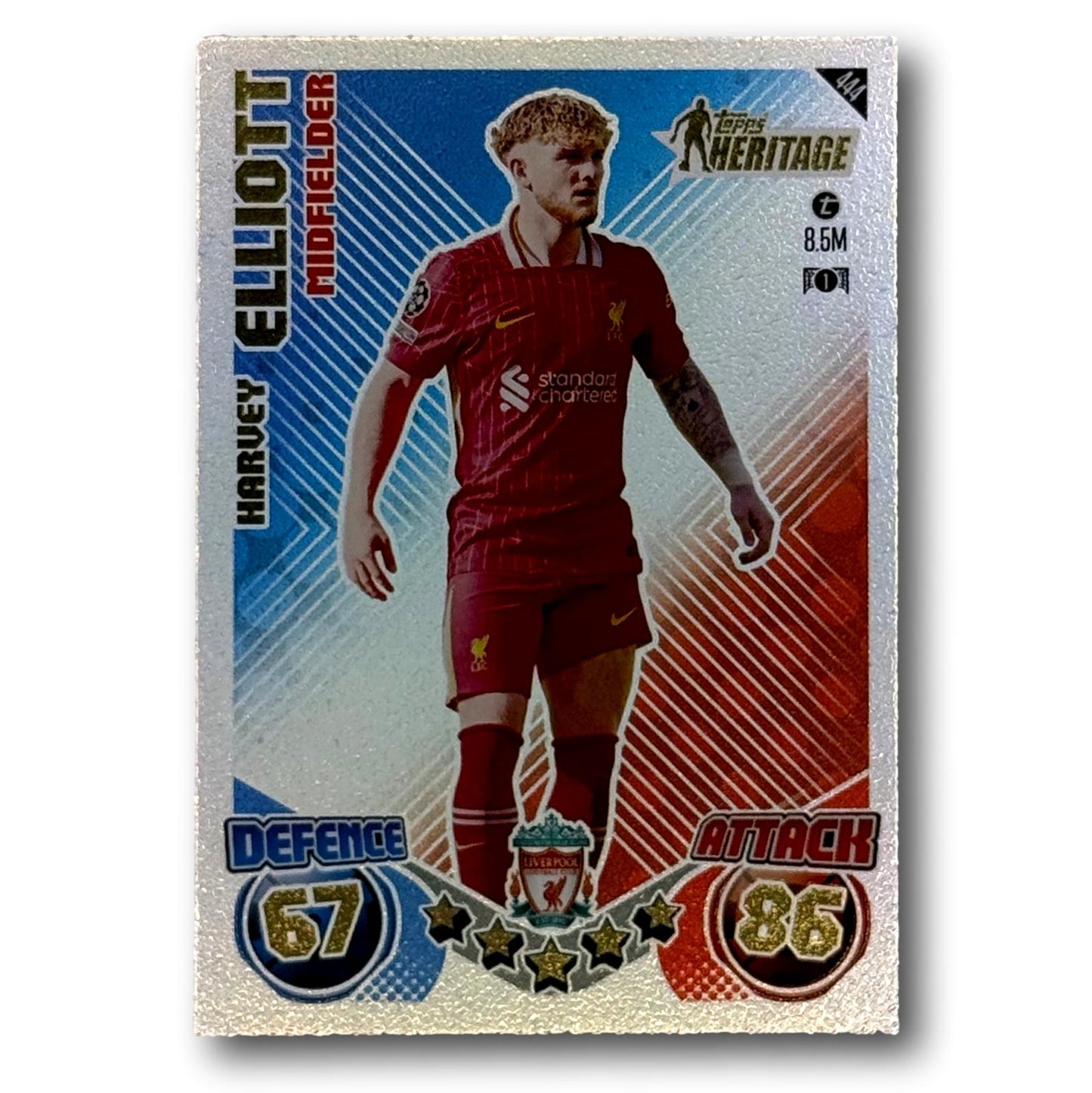 Topps Match Attax 2023/24 - Milieu de terrain - Harvey Elliott