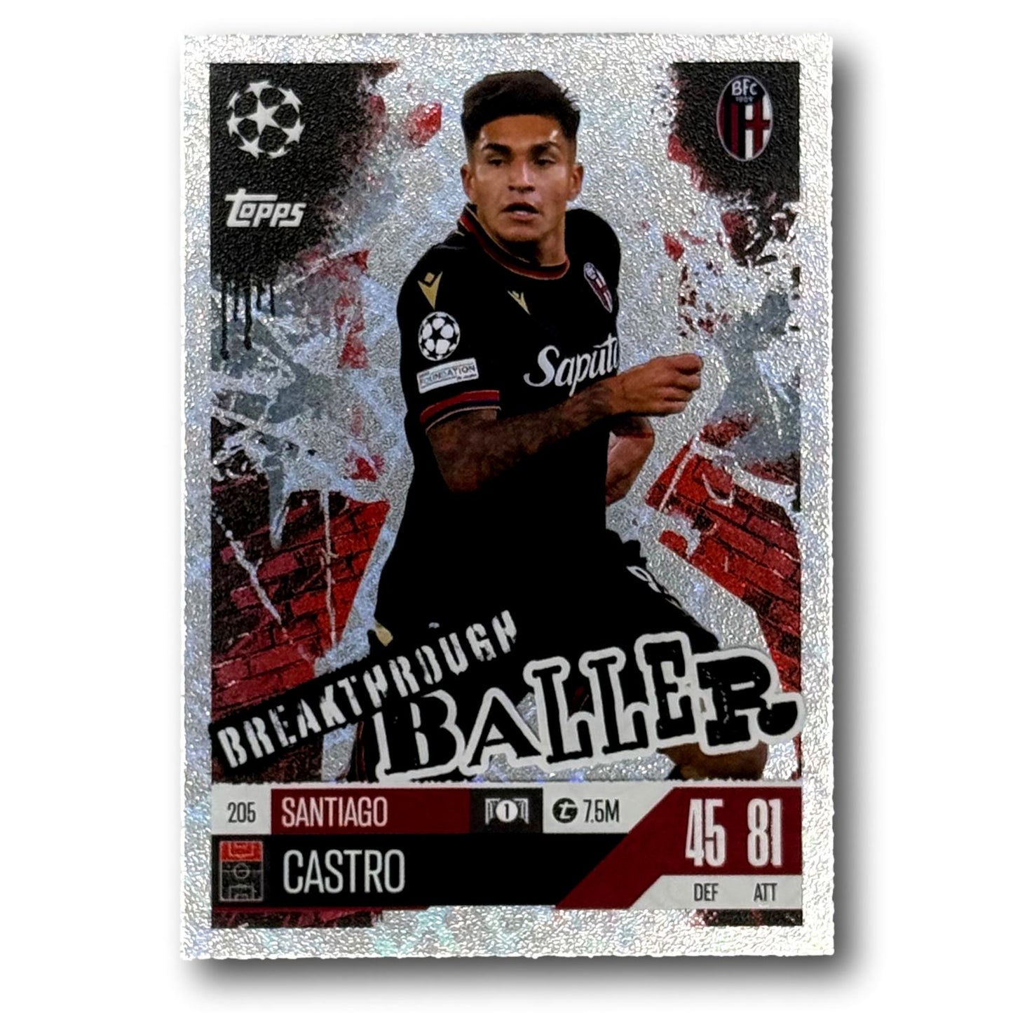 Topps Match Attax 2024/25 - Révélation - Santiago Castro
