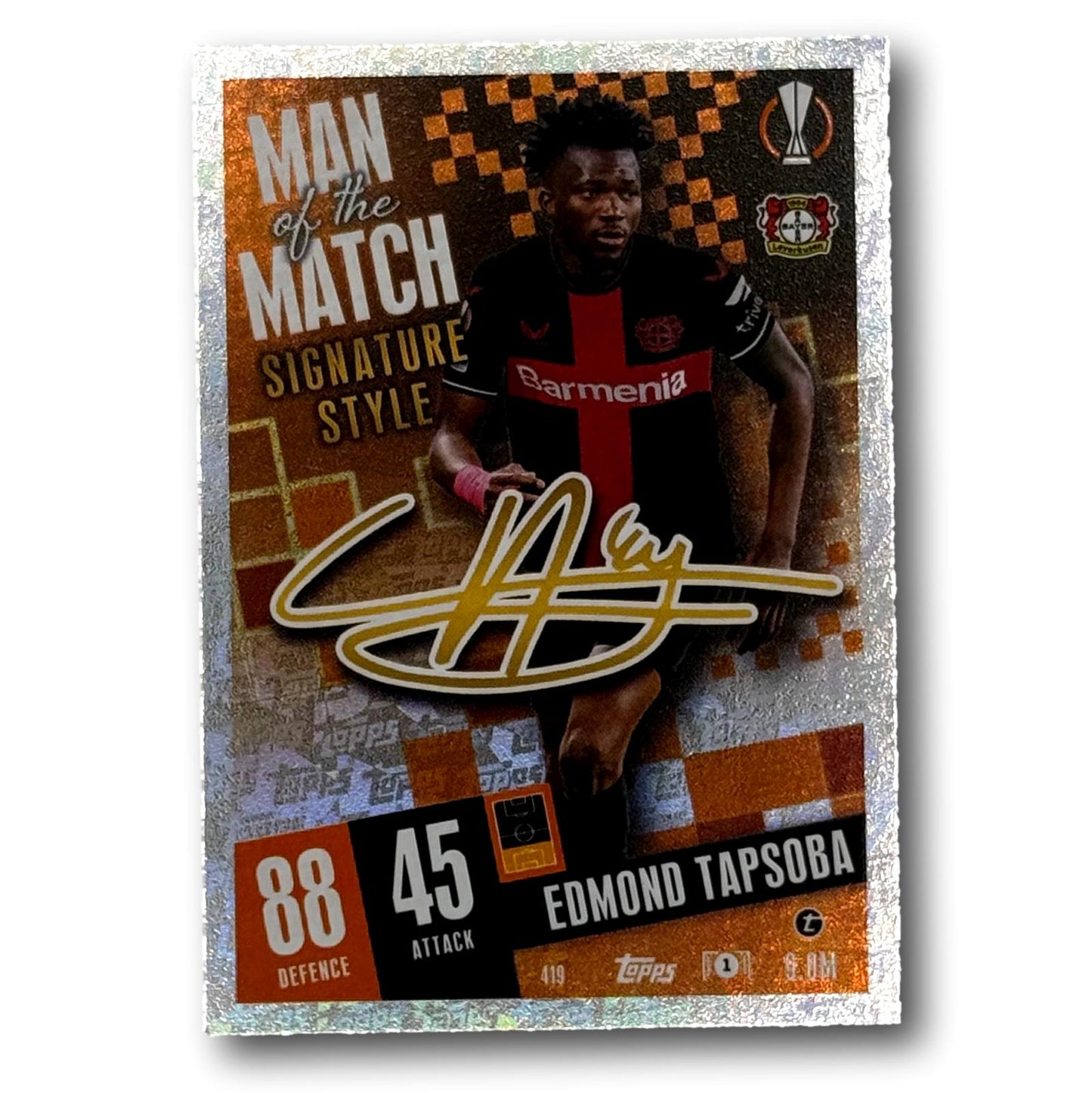 Topps Match Attax 2023/24 - Man of the Match / Signature Style - Edmond Tapsoba