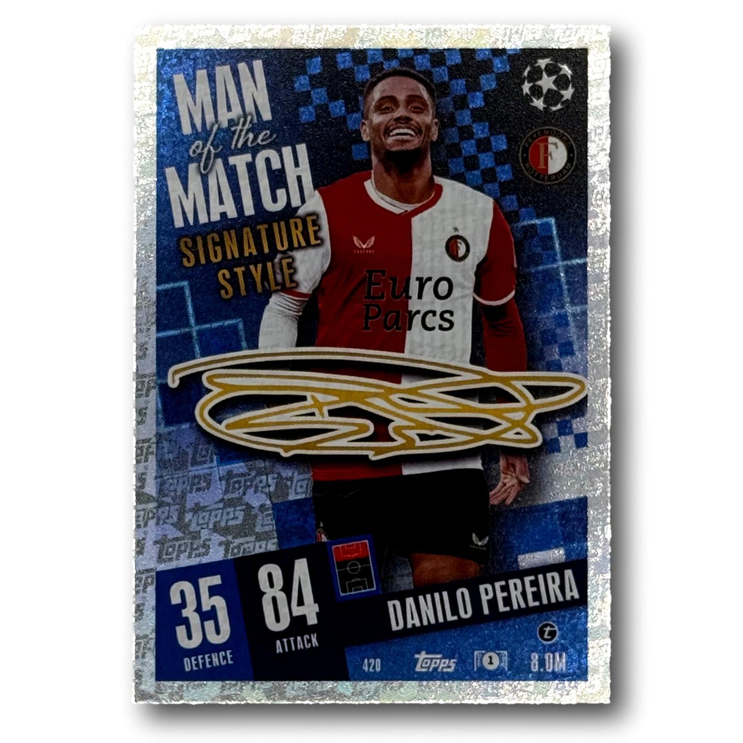 Topps Match Attax 2023/24 - Homme du match / Style signature - Danilo Pereira