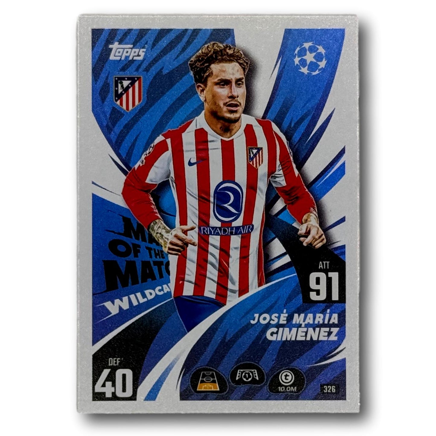 Topps Match Attax 2025/26 - Homme du match - José María Giménez